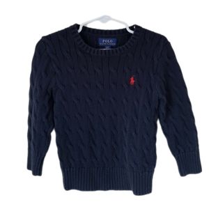 Kids Polo Ralph Lauren Navy Blue Sweater 3T